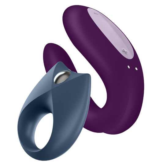 Vibromasseur et cockring