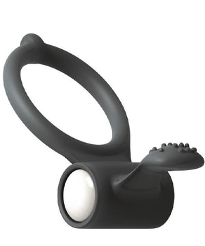 Cockring Vibrant Dorcel Power Clit - Noir