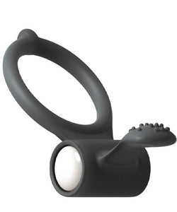 Cockring Vibrant Dorcel Power Clit - Noir