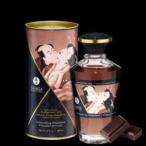 Huile chauffante aphrodisiaque - Chocolat enivrant 100ml