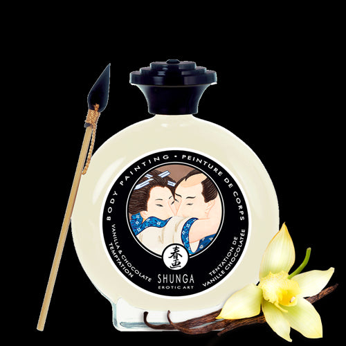 Peinture de corps embrassable - Chocolat blanc et Vanille