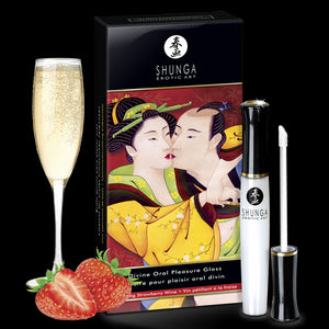 Gloss Plaisir Oral divin - Vin pétillant et fraise