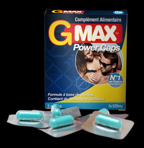 Gmax Power Caps Homme - 5 gélules