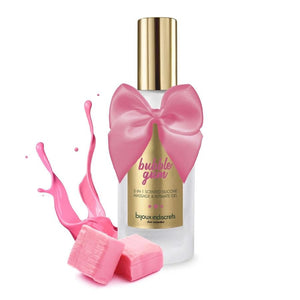 Gel 2 en 1 Intime et massage silicone - Bubble gum - 100 ml