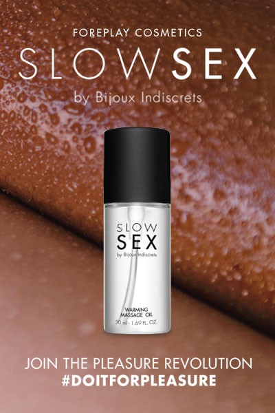 Huile de massage chauffante - Slow Sex - 50 ml