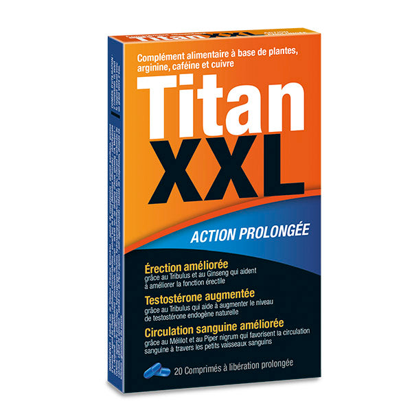 Titan XXL Homme - 20 gélules