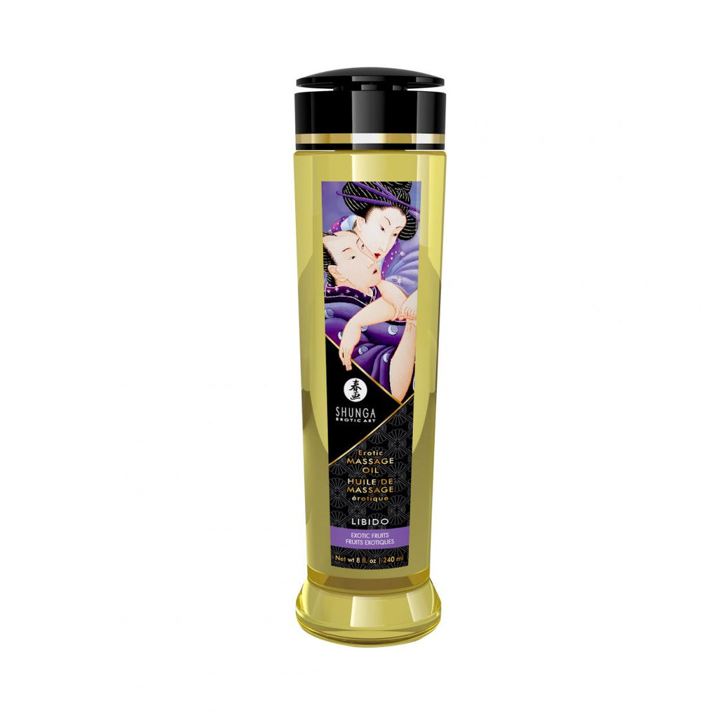 Huile de massage érotique - Libido - Fruits exotiques - 240 ml