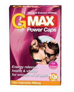 Gmax Perla Rosa Femme - 10 gélules