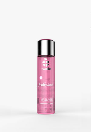 Huile de massage - Vin pétillant à la Fraise - 60 ml