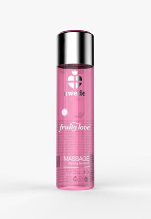 Huile de massage - Vin pétillant à la Fraise - 120 ml