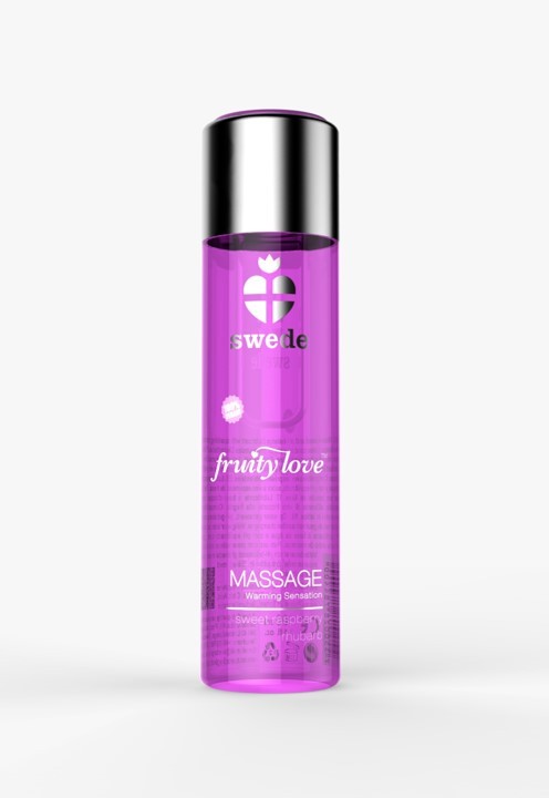 Huile de massage - Framboise Rhubarbe - 120 ml