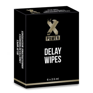 Lingettes retardantes - 6 Lingettes