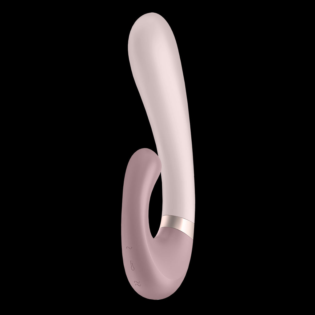 Heat Wave Connect App - Mauve Stimulateur clitoridien et Vibromasseur point G Satisfyer