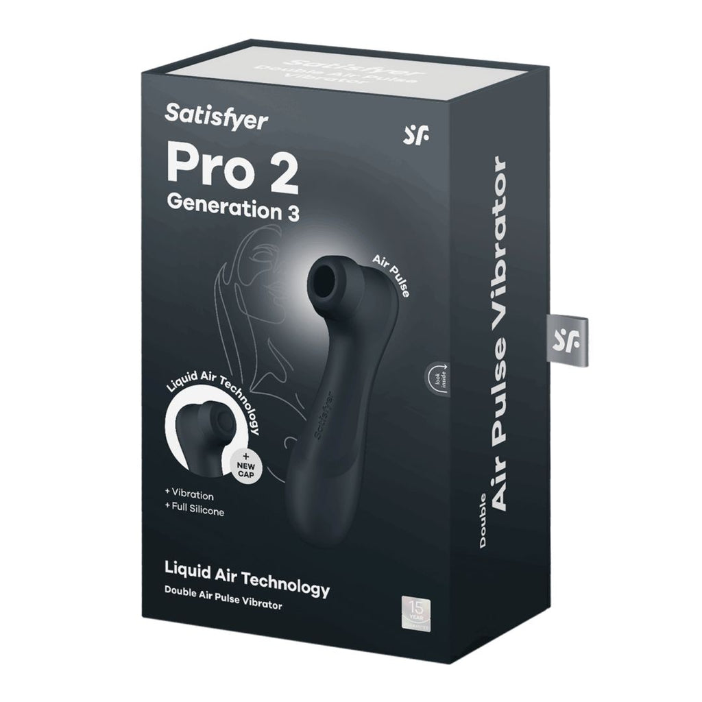 Pro 2 Génération 3 Air pulse - Noir Satisfyer