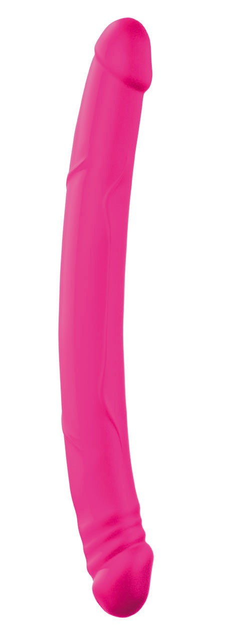Gode Real Double Do Magenta - Rose