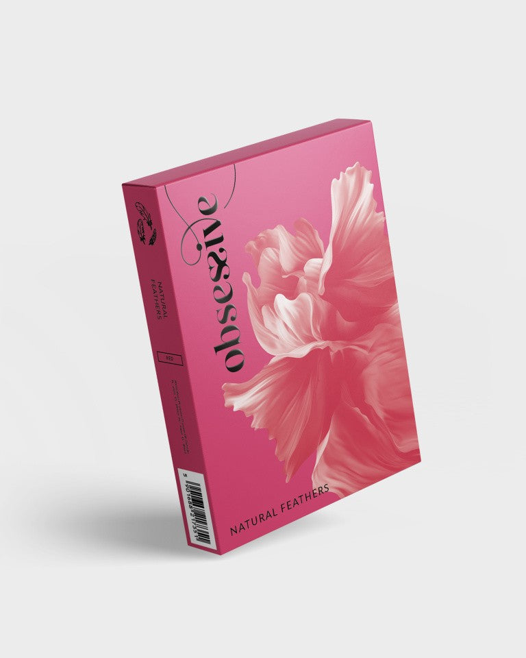 Plumes de lit - Rouge