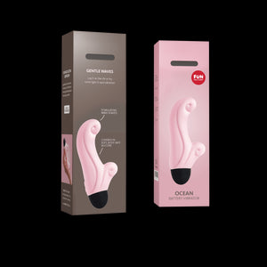 Ocean - Mini Vibromasseur rabbit - Baby rose