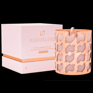 Bougie de massage à l'huile de graines de Chanvre - 250 ml