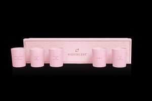 Collection de minis bougies pour massage