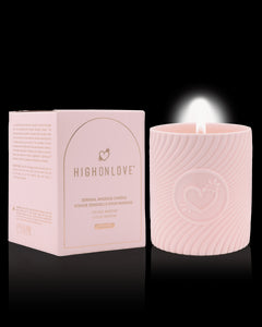 Bougie de massage Rose 220 ml - Martini au litchi