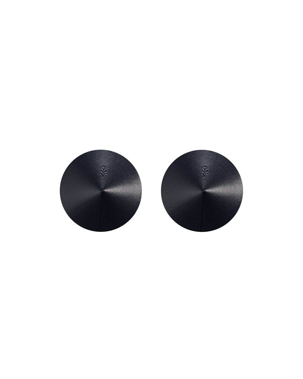 Sublimie paire de cache-tétons noirs PREMIUM