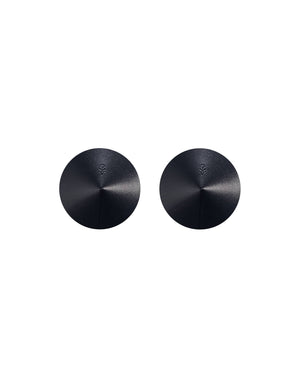 Sublimie paire de cache-tétons noirs PREMIUM