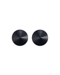 Sublimie paire de cache-tétons noirs PREMIUM