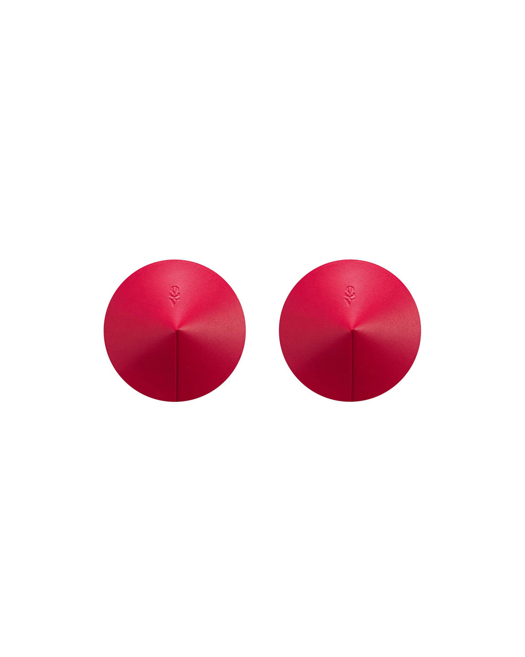 Sublimie paire de cache-tétons rouges PREMIUM