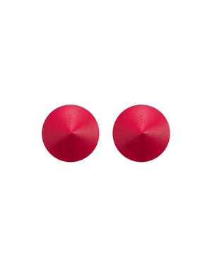 Sublimie paire de cache-tétons rouges PREMIUM