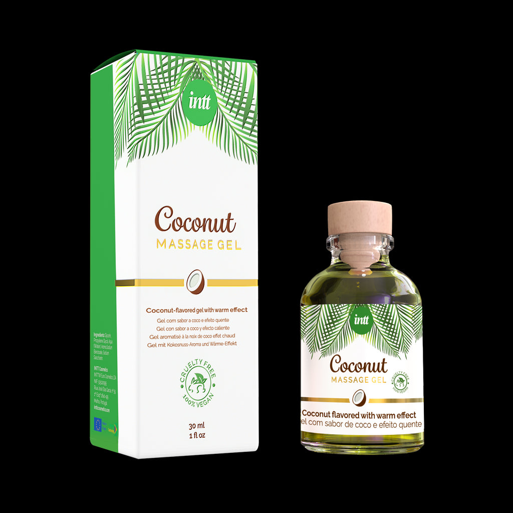 Vegan Massage gel noix de coco - Gel embrassable