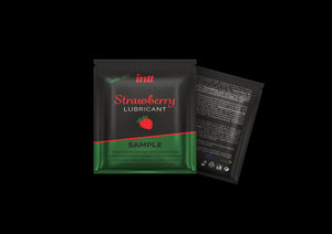Echantillon Fraise lubricant - Lubrifiant base eau 2ml
