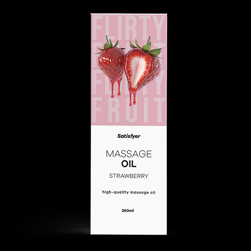 Huile de massage haute qualité - Fraise 250ml